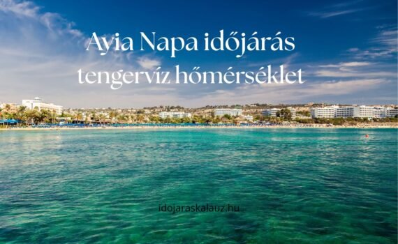Ayia Napa időjrás, vízhőmérséklet