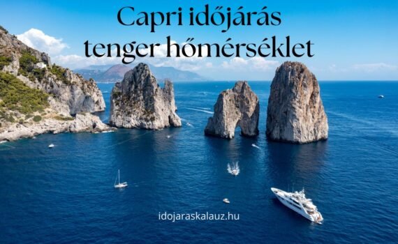 capri időjárás tenger hőmérséklet