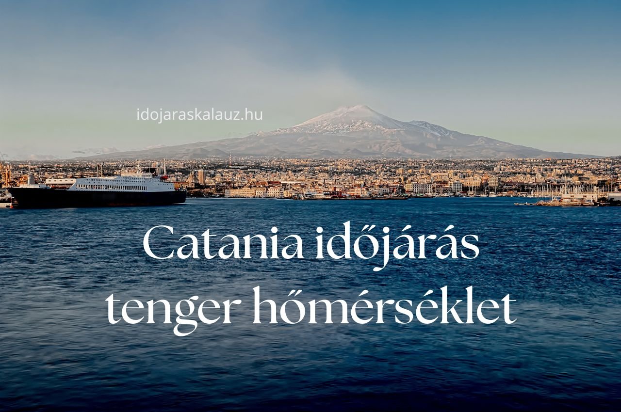 catania időjárás tenger hőmérséklet